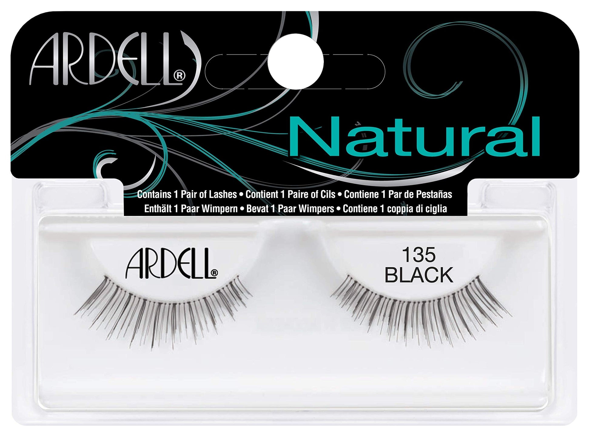 Black Ardel Glamour Lashes 135 Black