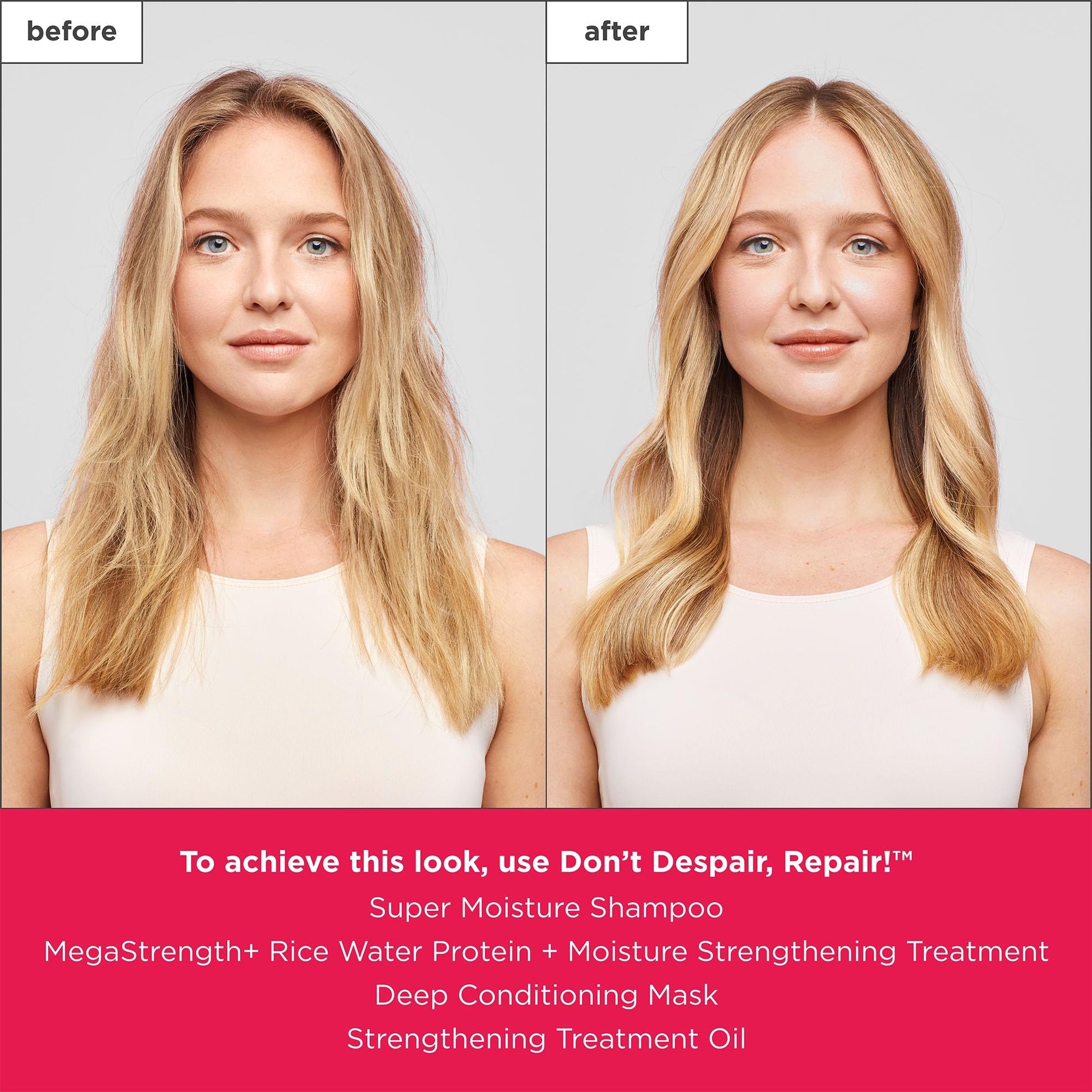 Light Gray Briogeo Don't Despair, Repair! Deep Conditioning Mask | Protein + Moisture Balance Conditioner for Dry, Damaged, Color-Treated Strands | Vegan & Cruelty-Free | 2 oz