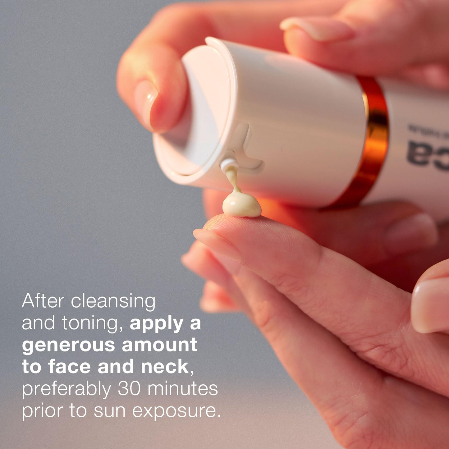 Dark Gray Dermalogica Biolumin-C Heat Aging Protector SPF 50, Daily Face Moisturizer with Sunscreen - Defend Signs of Skin Aging, 1.7 fl oz
