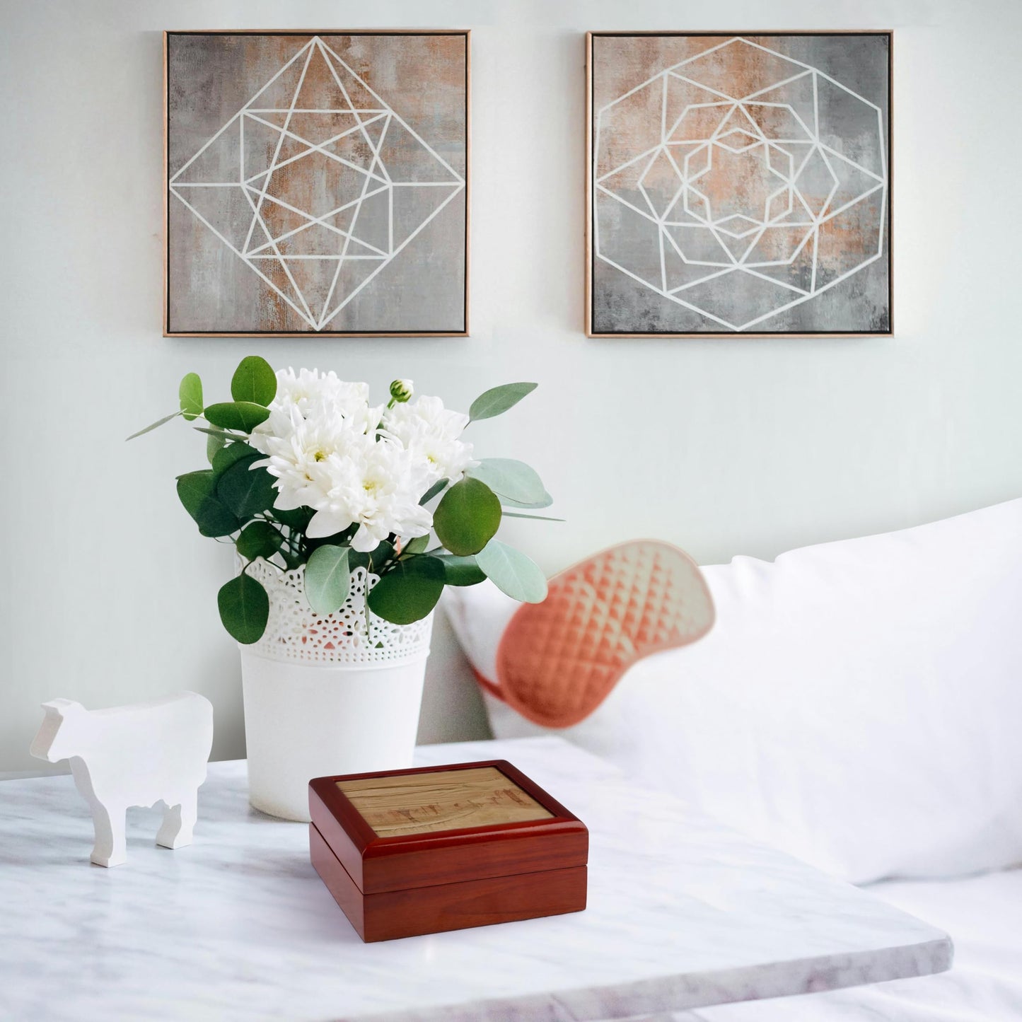 Lavender 3dRose UT, Buckhorn Wash, pictographs, Alcove Paintings - US45 BJA0071 - Jaynes Gallery, Jewelry Box jb-94645-1