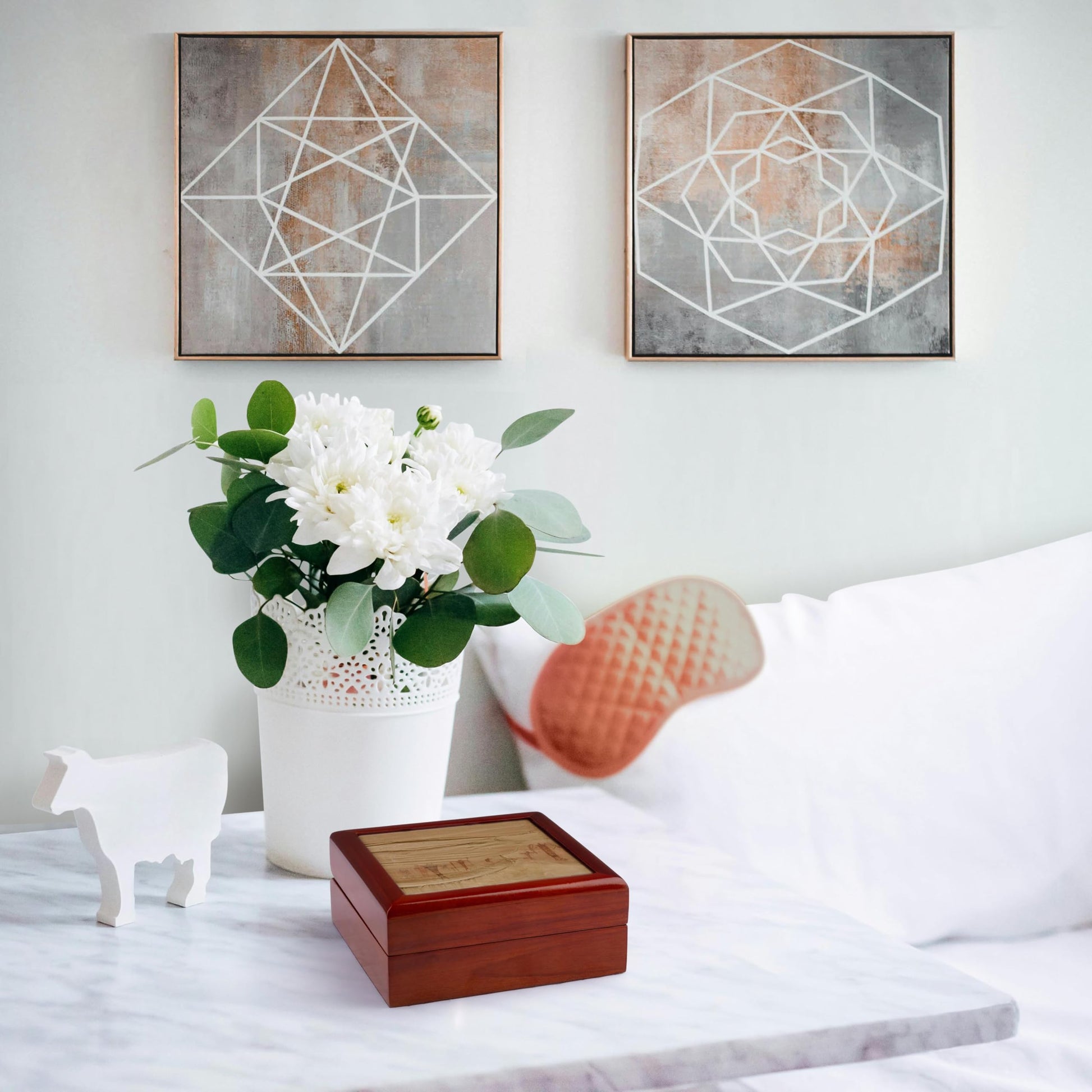 Lavender 3dRose UT, Buckhorn Wash, pictographs, Alcove Paintings - US45 BJA0071 - Jaynes Gallery, Jewelry Box jb-94645-1