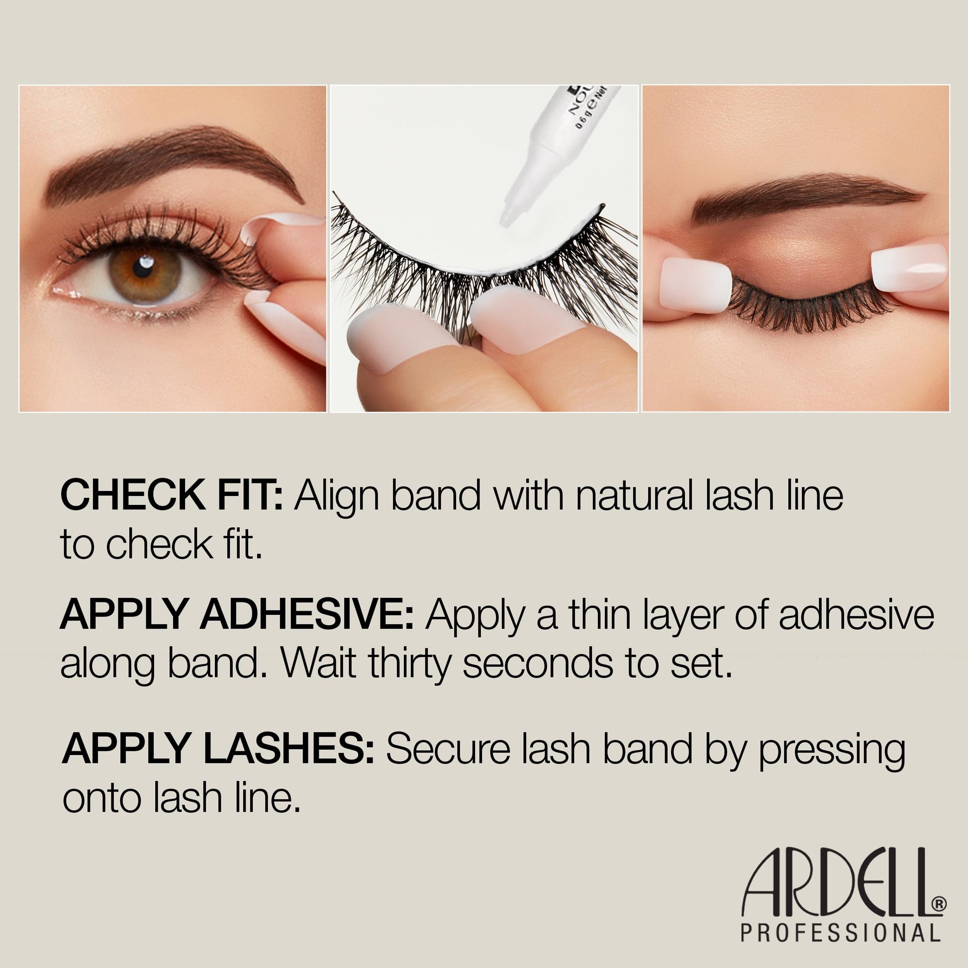 Light Gray Ardell Faux Mink Lashes Flutter 821 – Soft & Fluffy False Eyelashes, Vegan Mink, Crisscross Layered Strip Lashes with Thin Band, 4 Pairs