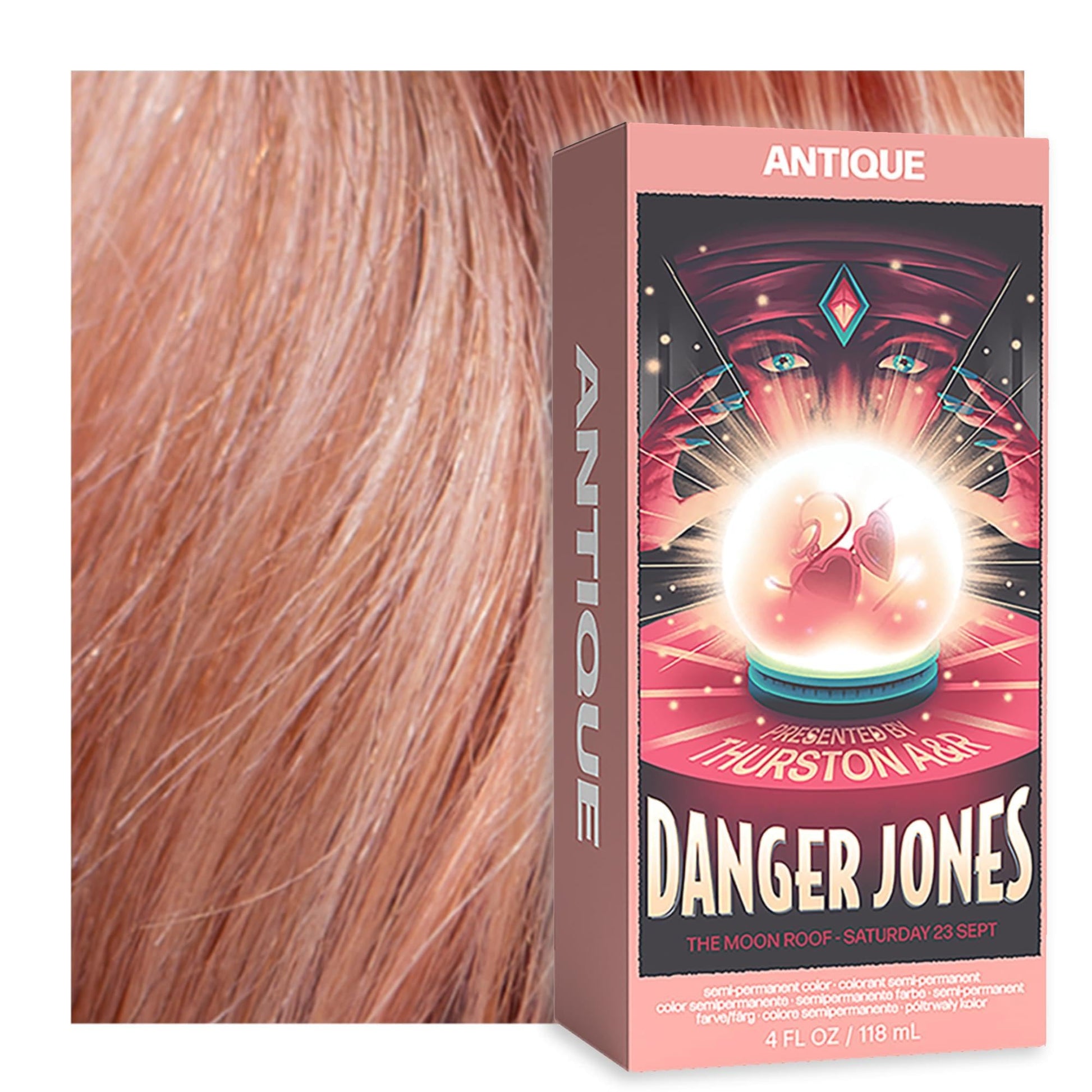 Sienna Danger Jones Semi-Permanent Hair Color (Antique - Rose Gold)