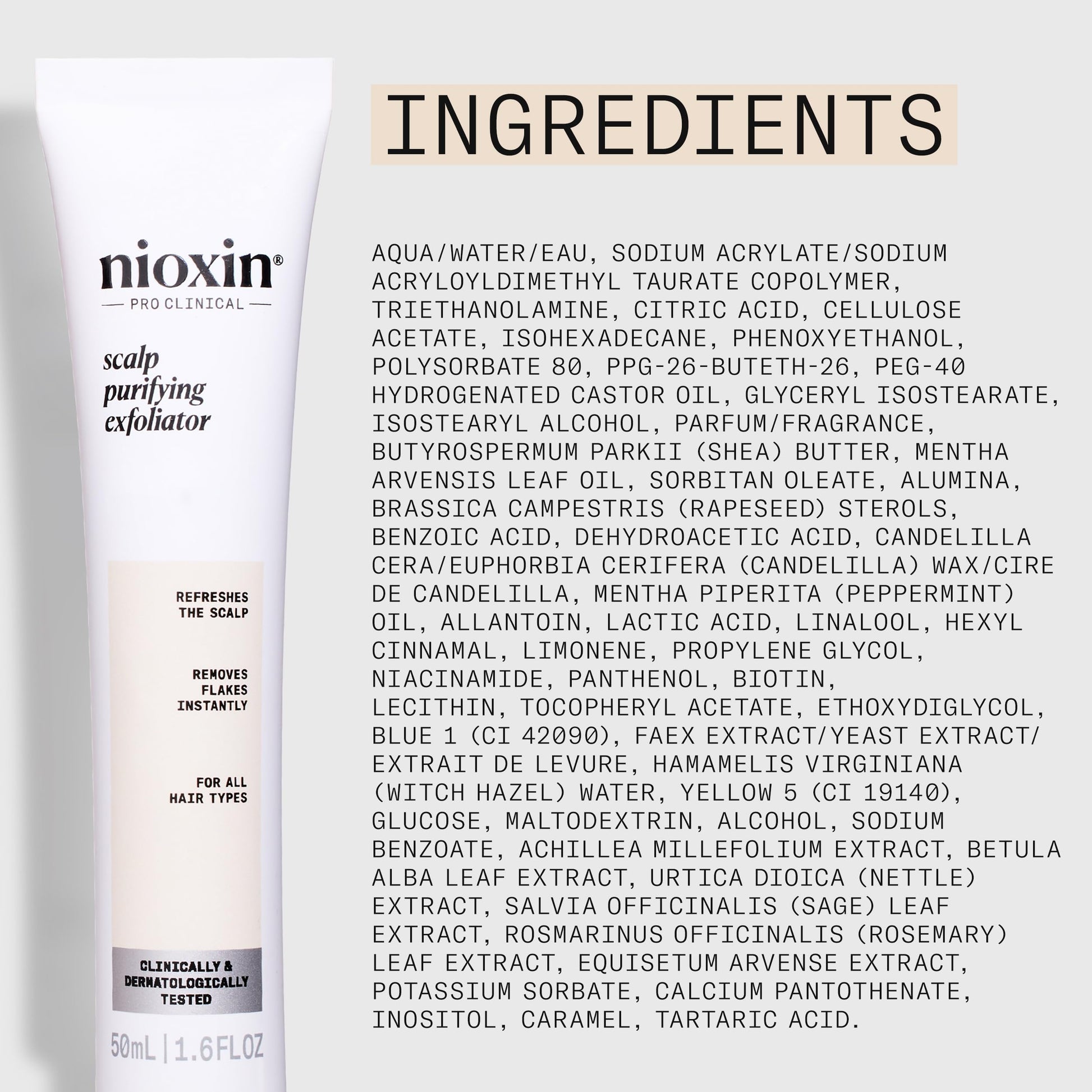 Gray Nioxin Scalp Recovery System Moisturizing Conditioner | With Pyrithione Zinc and Green Tea Extracts | 6.7 Fl oz.