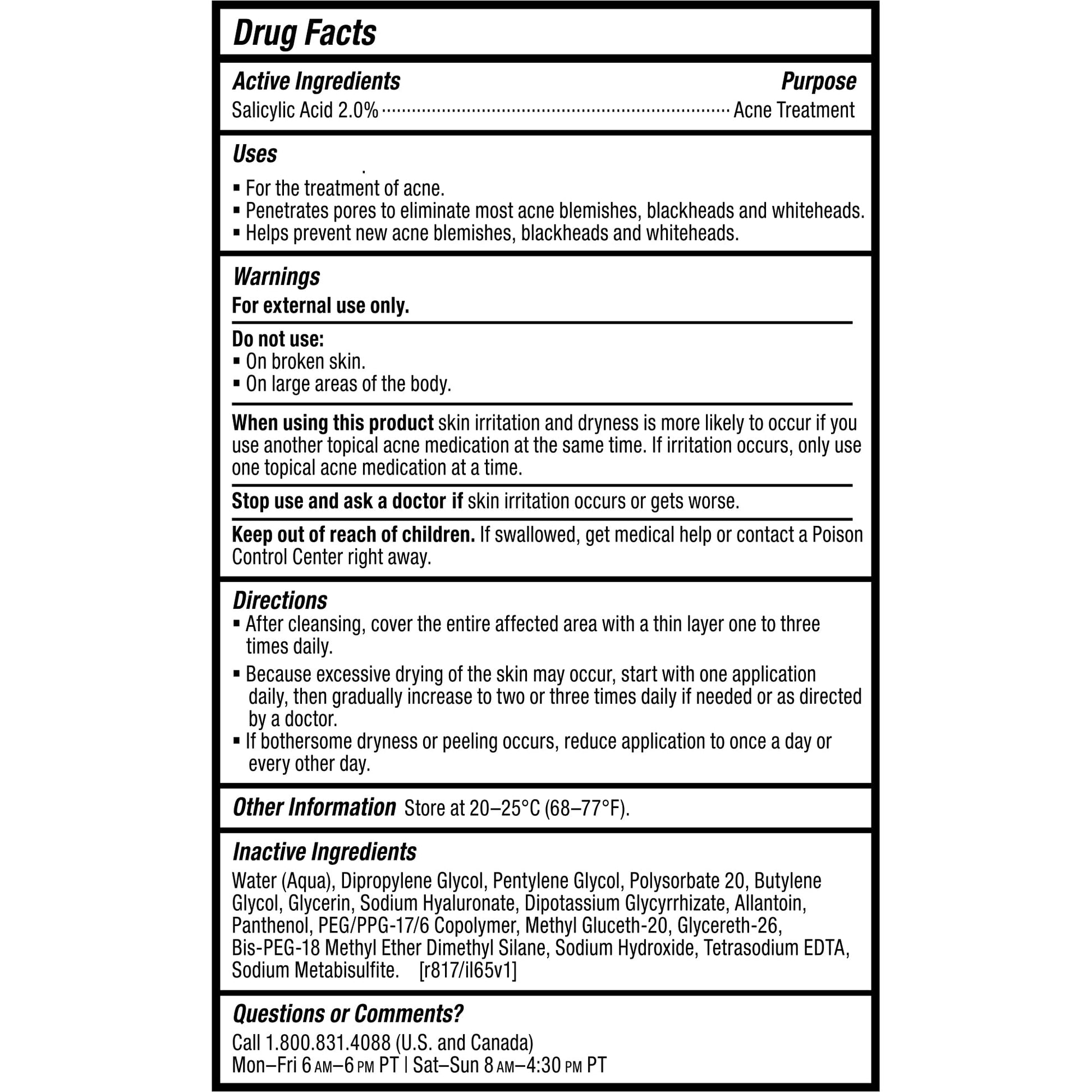 White Smoke Paula's Choice CLEAR Anti-Redness Exfoliating Solution, 2% Salicylic Acid Liquid Exfoliant for Face, Face Exfoliant for Mild to Severe Acne & Breakouts, Blackhead-Prone Skin, Fragrance-Free