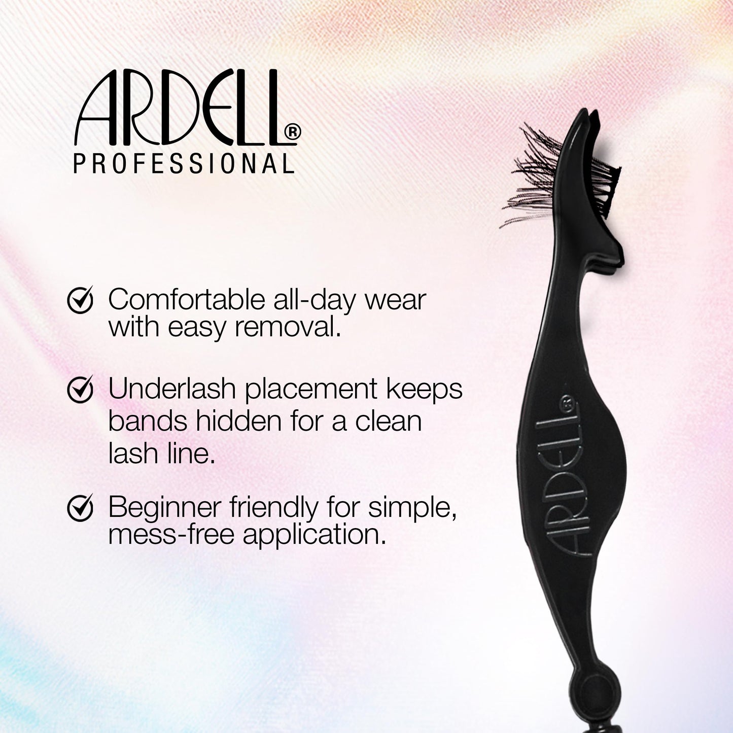 White Smoke Ardell Press On Lashes Wispies Natural – Pre Glued Underlash Extensions, Wispy Lash Clusters, No Glue Needed, DIY Eyelash Cluster Extensions, 100 ct