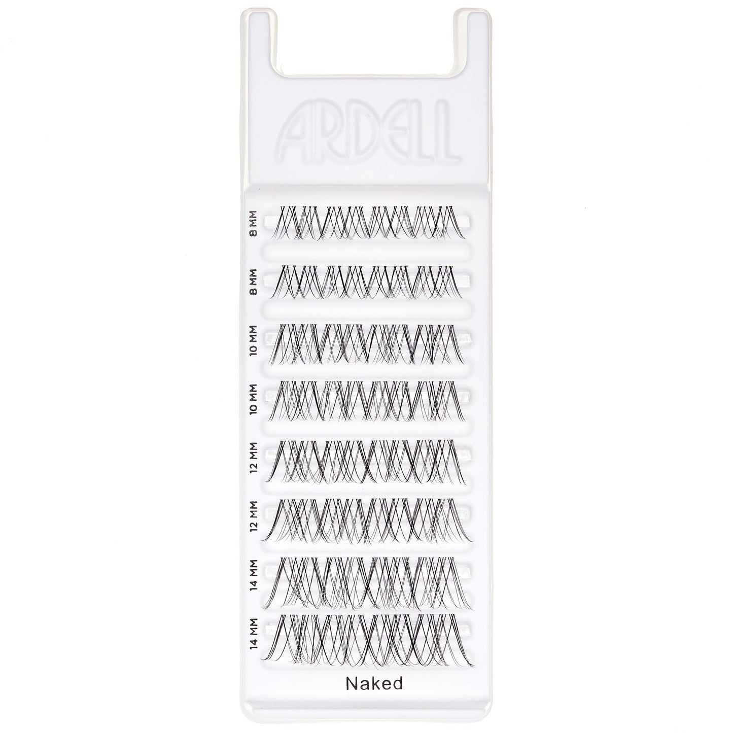 White Smoke Ardell Seamless Underlash Naked Lashes DIY Lash Clusters – Cluster Lashes Natural Eyelash Clusters with Invisiband, Cluster Eyelash Extensions, Lash Extension, 32 ct