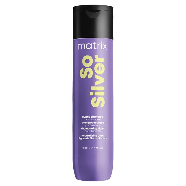 Dark Gray Matrix Color Obsessed So Silver Shampoo