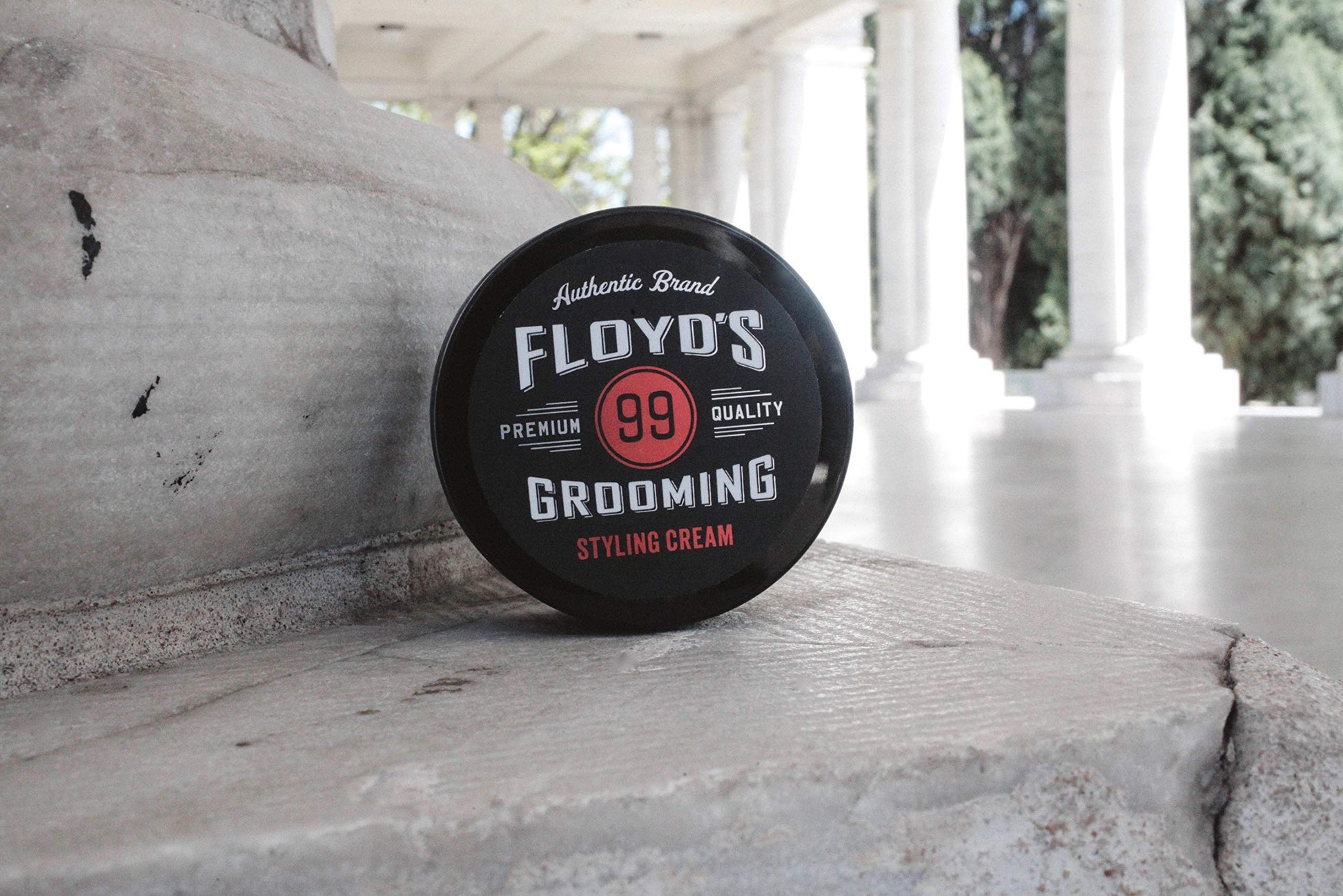 Dark Gray Floyd's Grooming Styling Cream