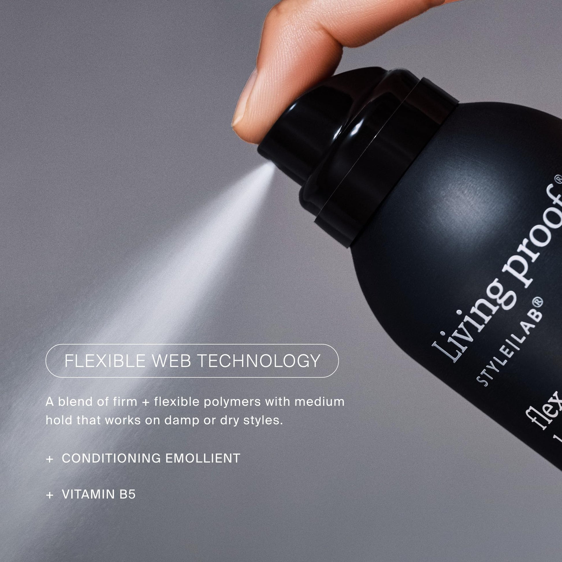 Slate Gray Living proof Style Lab Flex Hairspray