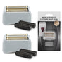 2 Pack Pro Shaver Replacement Foil and Cutters Compatible with Andis Foil TS-1 TS-2, ProFoil Lithium Foil Shaver, Replacement Blades and Foil