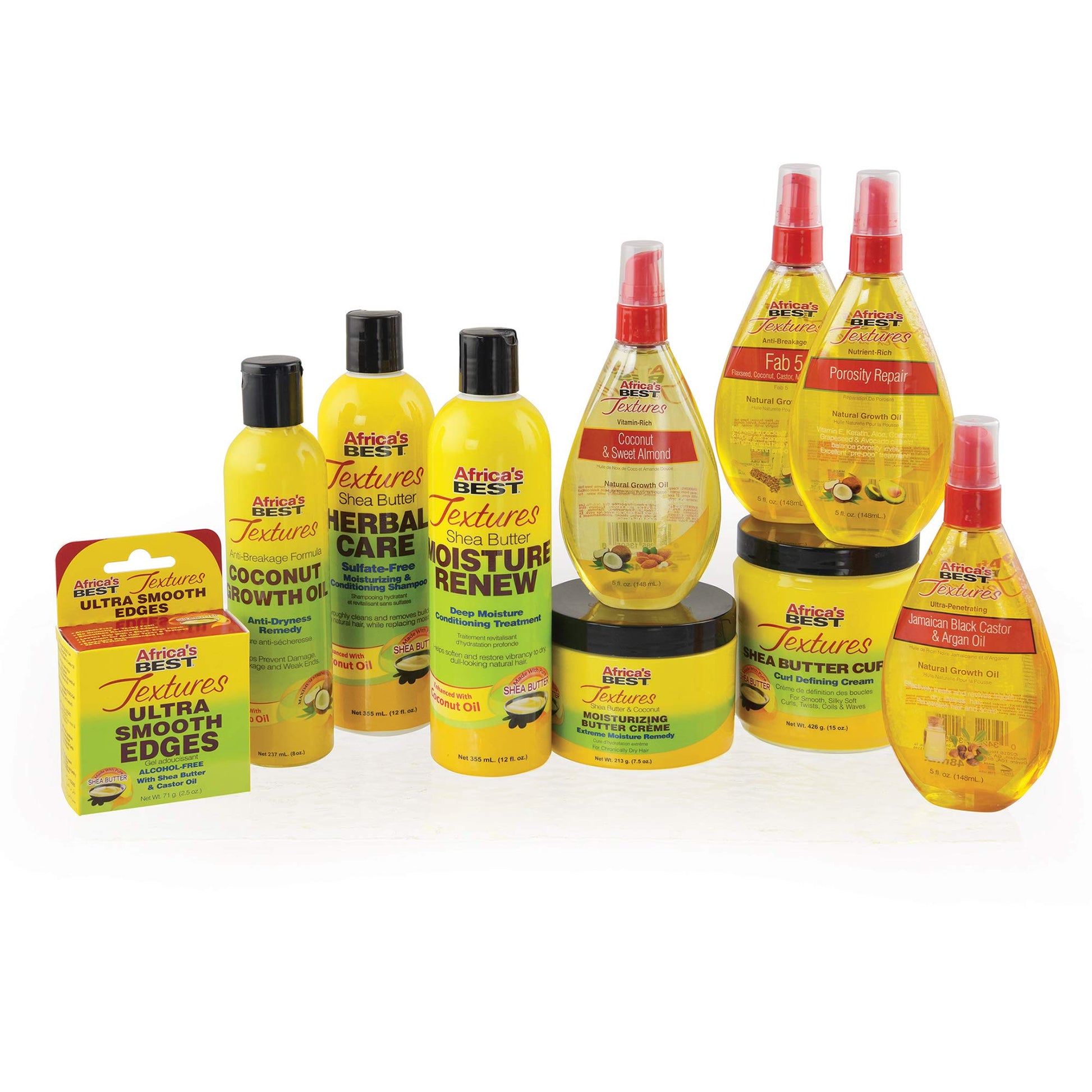 White Smoke Africa's Best Textures Growth Oil, Coconut, 8 Fl Oz