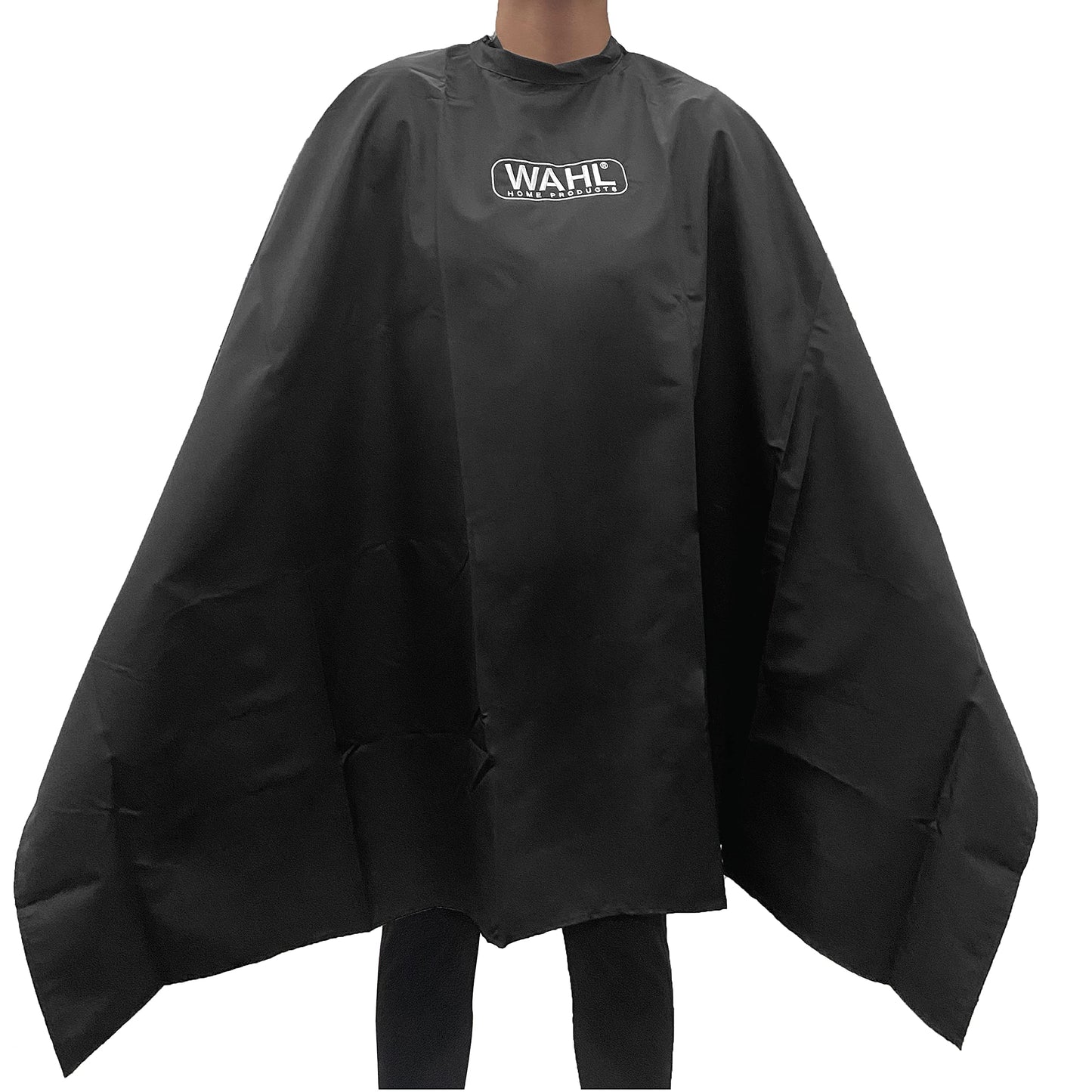 White Smoke Wahl Clipper Genuine Reusable Barbers Cape for Hair Cutting, and Trimming with Easy Hook & Loop Adjustable Neck for Kids and Adults - Model 3417