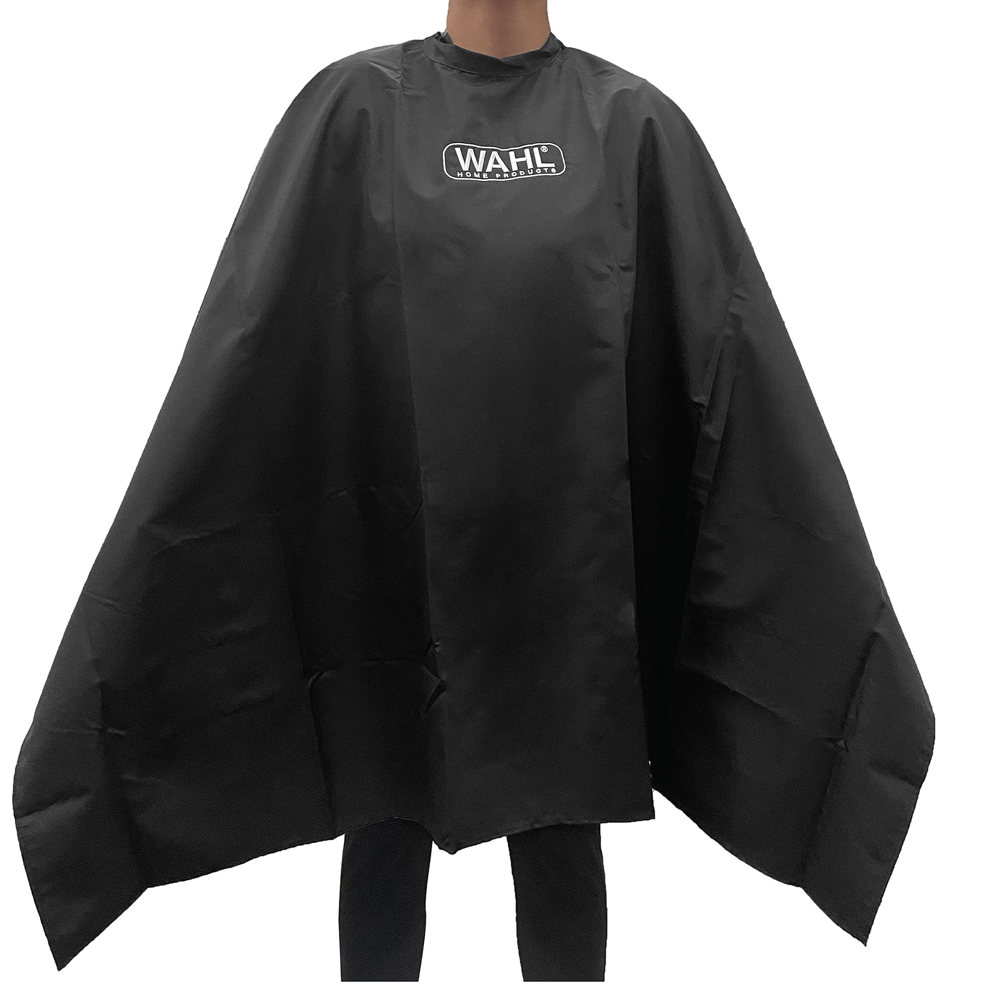 White Smoke Wahl Clipper Genuine Reusable Barbers Cape for Hair Cutting, and Trimming with Easy Hook & Loop Adjustable Neck for Kids and Adults - Model 3417