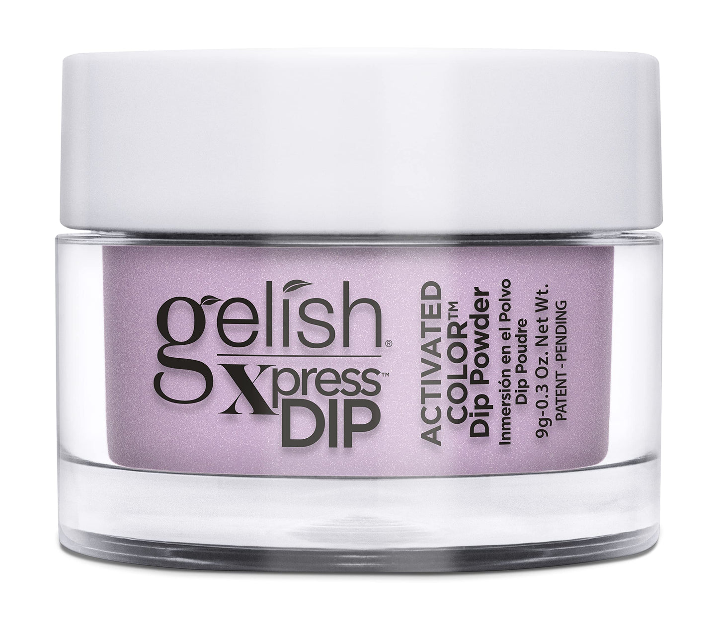 Lavender Gelish Xpress Dip Powder Collection (All The Queen's Bling) Nude Nail Dip Powder, Vibrant Color, Professional Quality, High Shine, Chip-Resistant, 0.3 ounce