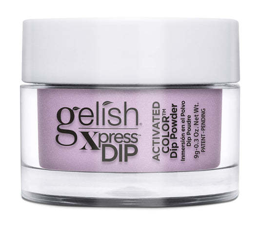Lavender Gelish Xpress Dip Powder Collection (All The Queen's Bling) Nude Nail Dip Powder, Vibrant Color, Professional Quality, High Shine, Chip-Resistant, 0.3 ounce