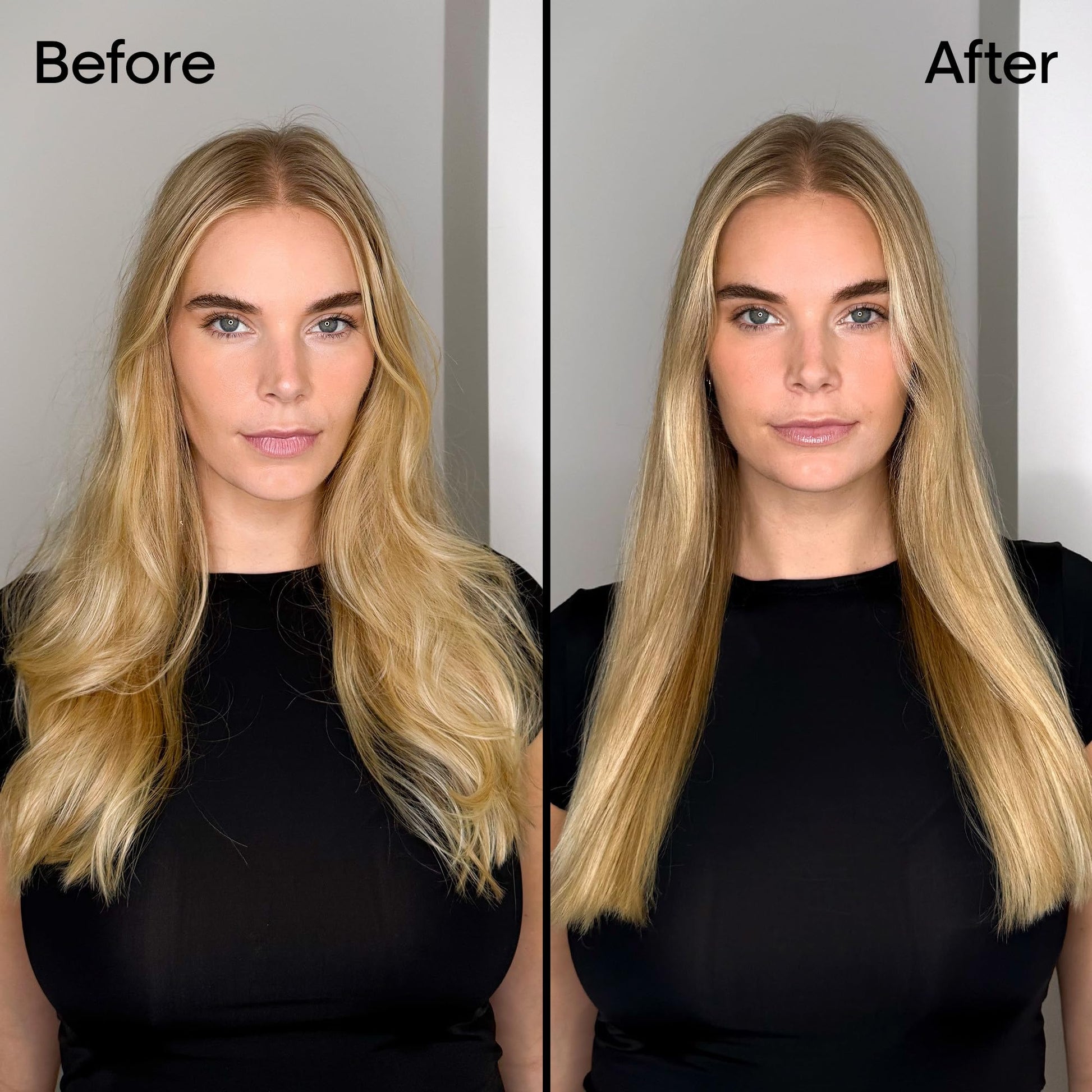 Black L'Oréal Professionnel Paris Absolut Repair Molecular Leave In Mask - Smooths and Strengthens Hair For All Damaged Hair Types, Provides Heat Protection