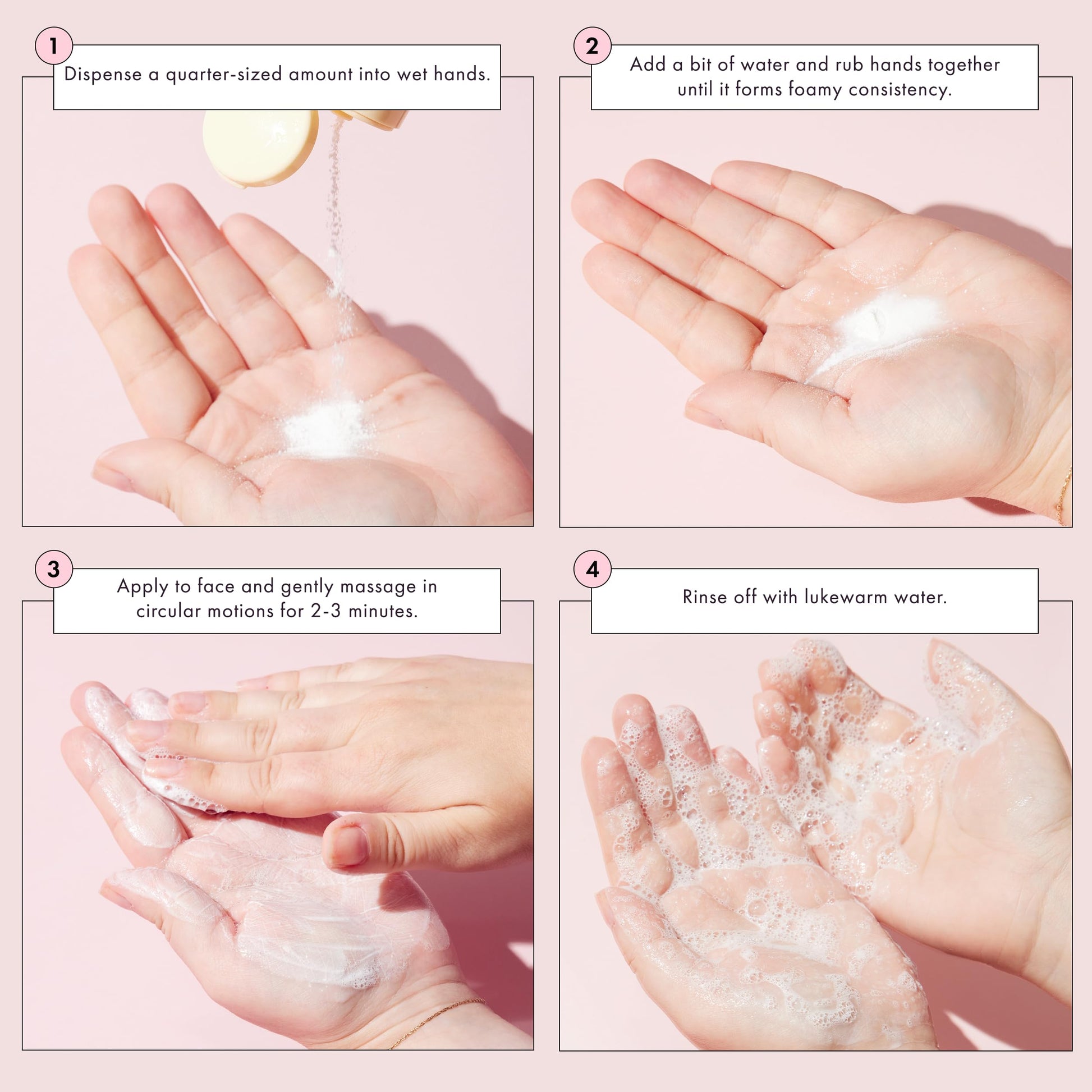 Misty Rose TONYMOLY I’m Rice Exfoliating Enzyme Cleanser – Rice Powder Face Wash & Papaya Enzyme Scrub, Gentle AHA Brightening Mask for Smooth Radiant Skin, 50g