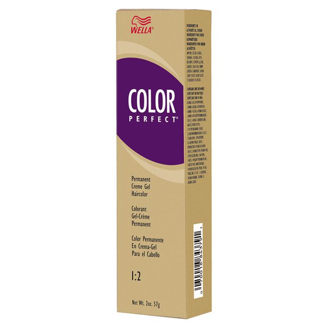 Dark Khaki Wella Permanent Creme Gel Haircolor - Color Perfect