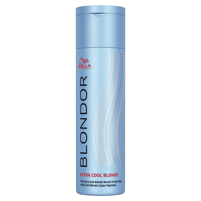 Light Blue Wella Extra Blonde Cool Powder
