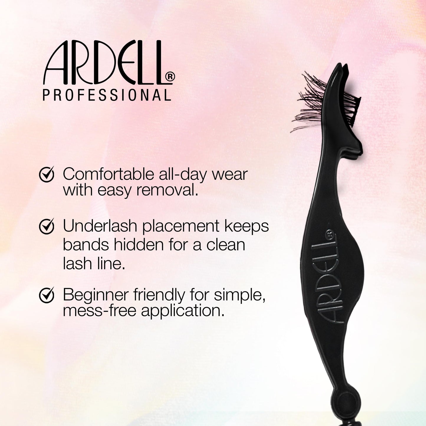 White Smoke Ardell Press On Lashes Underlash Extensions, Naked 420 – Pre-Glued Individual Lash Clusters, No Glue Needed Eyelashes Natural, Eyelash Clusters, DIY Lash Extensions, 30 ct