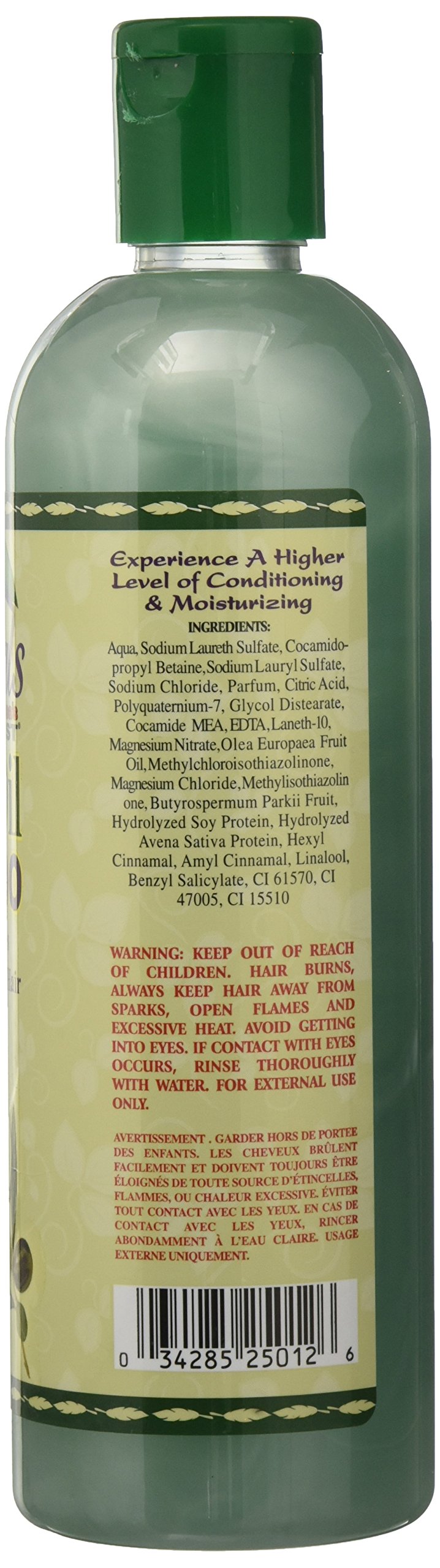 White Smoke Originals by Africa's Best Olive Oil Shampoo, Formulated With Extra Virgin Olive Oil, Moisturizes, Stimulates Thinning Hair, Revitalizes Dry, Itchy Scalp, 12 oz