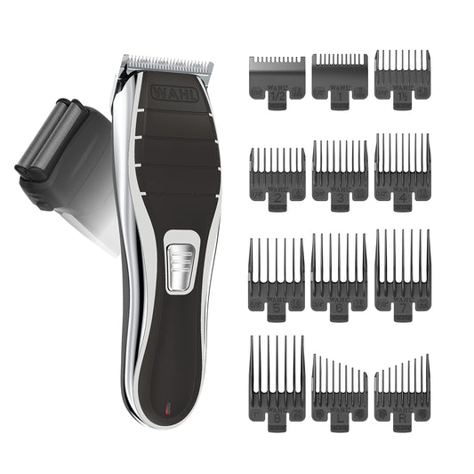 White Smoke Wahl Clipper 2-in-1 Shaver and Hair Clipper Lithium-Ion Rechargeable Cord Cordless Hair Clipper and Shaver Combo Kit - Model 79568