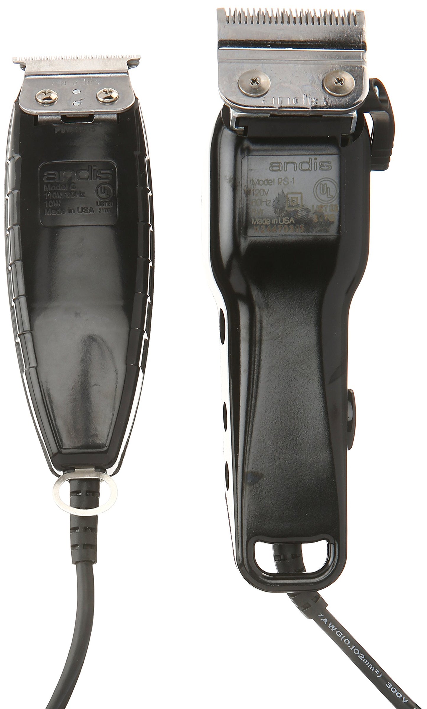 White Smoke Andis Stylist Combo Envy Clipper + T-Outliner Trimmer Black Combo Haircut Kit 66280