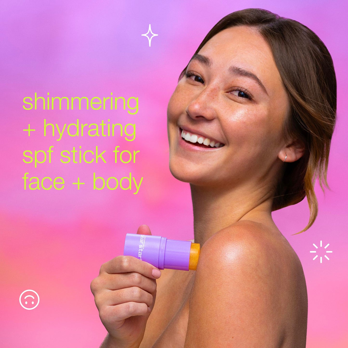 Plum Dermalogica Clear Start Golden Hour Hydrating SPF 30 Stick, Shimmer Sunscreen - Hydrating and Pore Clearing, 0.68 oz