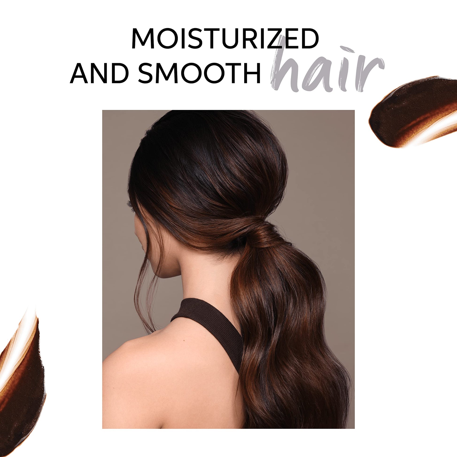 White Smoke Wella Professionals Color Fresh Mask | Chocolate Touch | Natural Shade | Hair Color-Depositing Mask | Vegan Formula with Avocado Oil | Zero Damage | Silicone Free | 5 Fl Oz