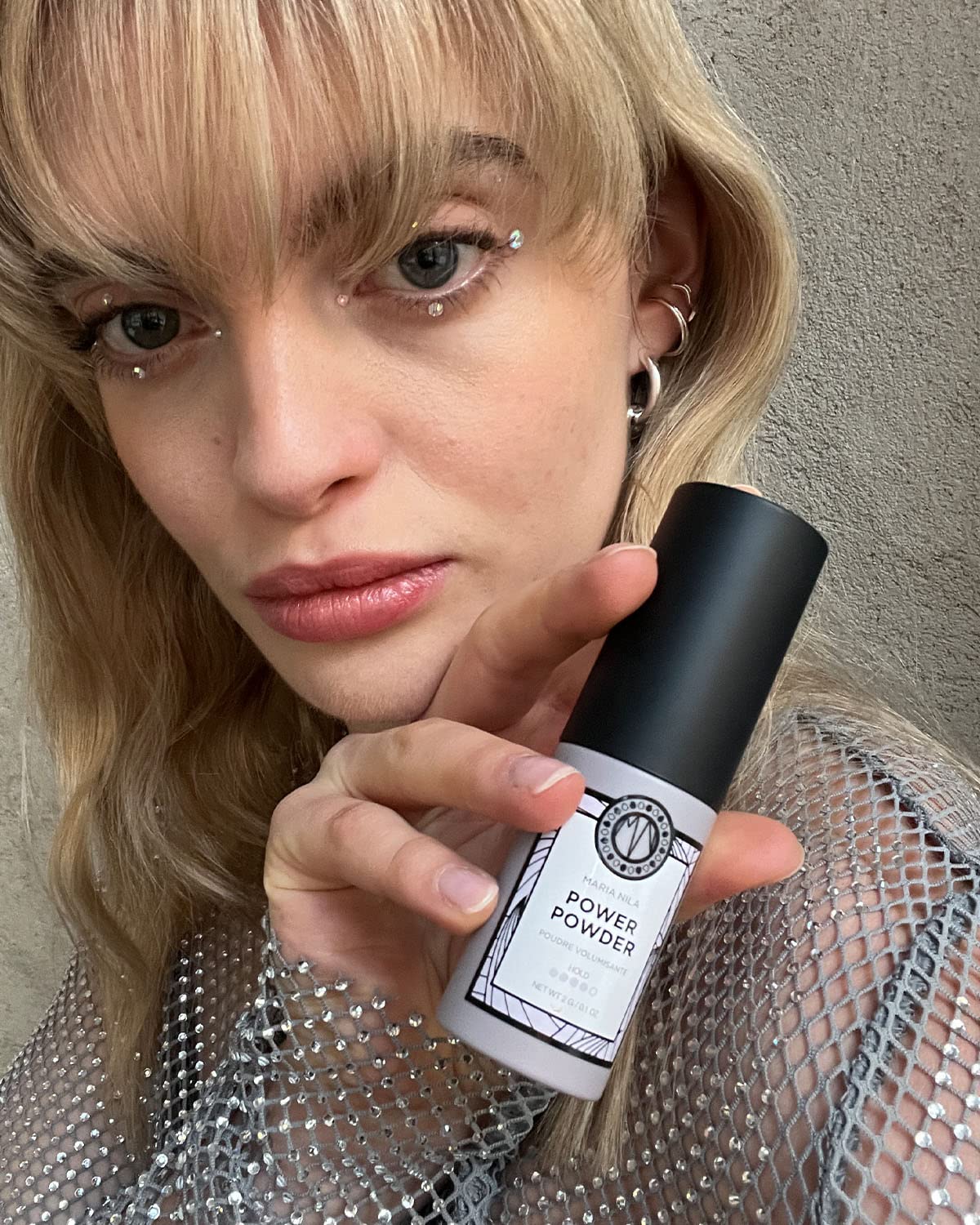Slate Gray Maria Nila, The Styling Beauty Bag, 5 Styling Products to get Creative with your Looks, 100% Vegan & Sulfate/Paraben free