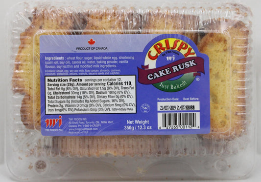 Dim Gray KCB Cake Rusk 350 gms