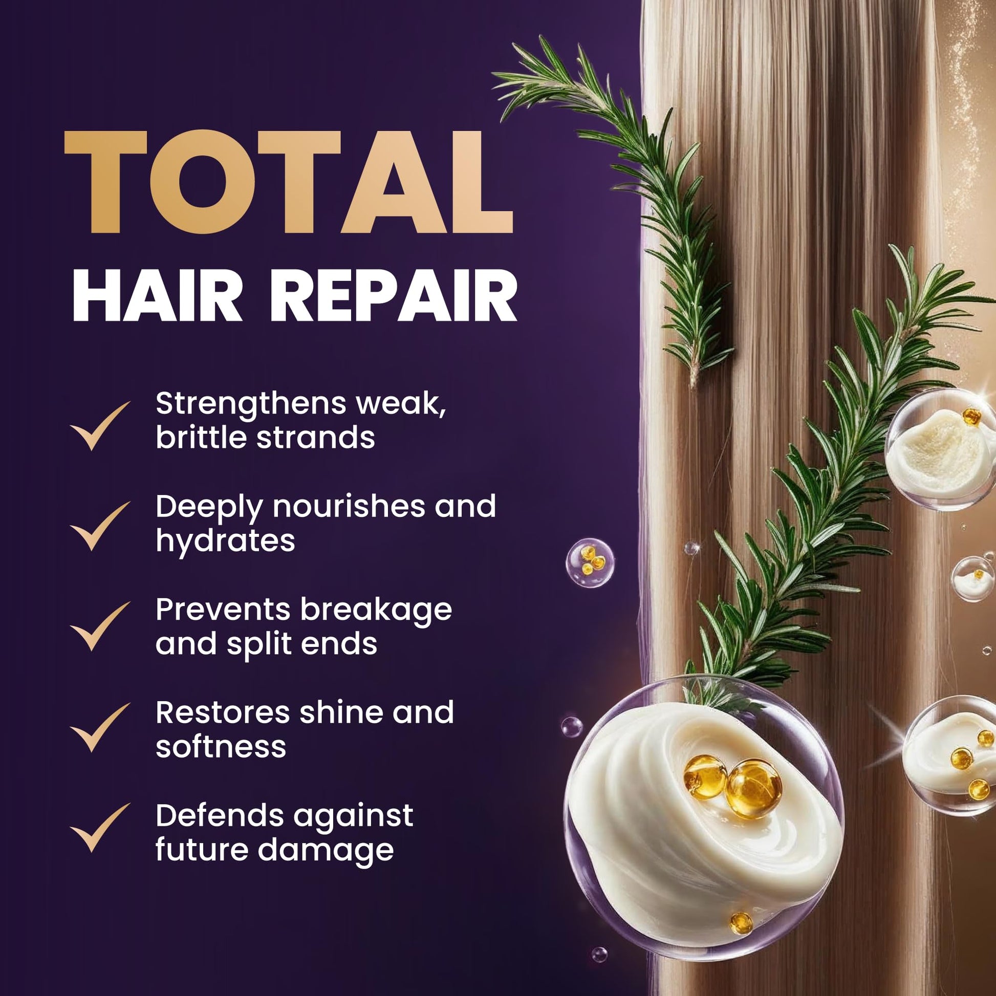 Midnight Blue FOLICARE Hair Thickening Conditioner & Structural Repair Treatment | The 8-Week Density Protocol to Achieve Structurally Sound, Measurably Thicker Hair Resilient to Styling - 8.5 Fl oz