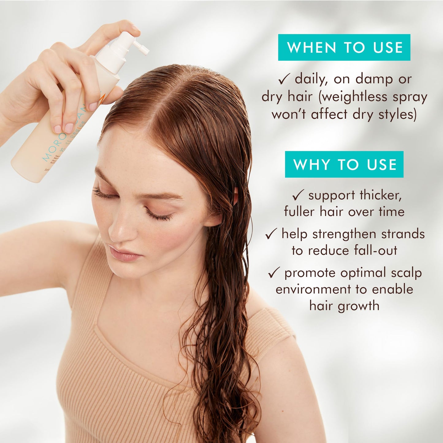 Lavender Moroccanoil Revitalizing Scalp Tonic Treatment for Thinning Hair