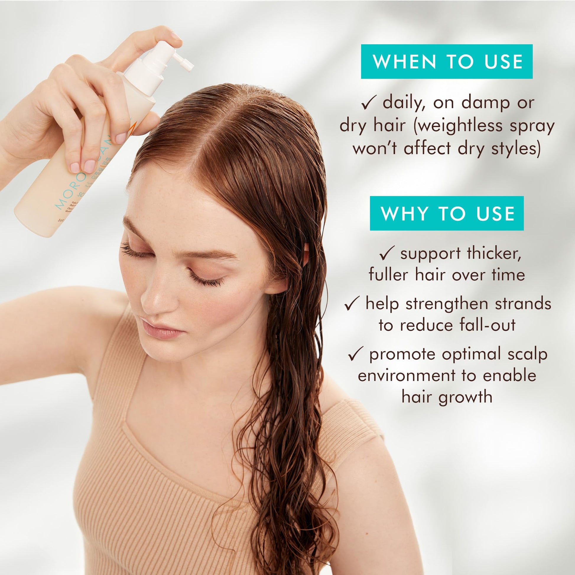 Lavender Moroccanoil Revitalizing Scalp Tonic Treatment for Thinning Hair