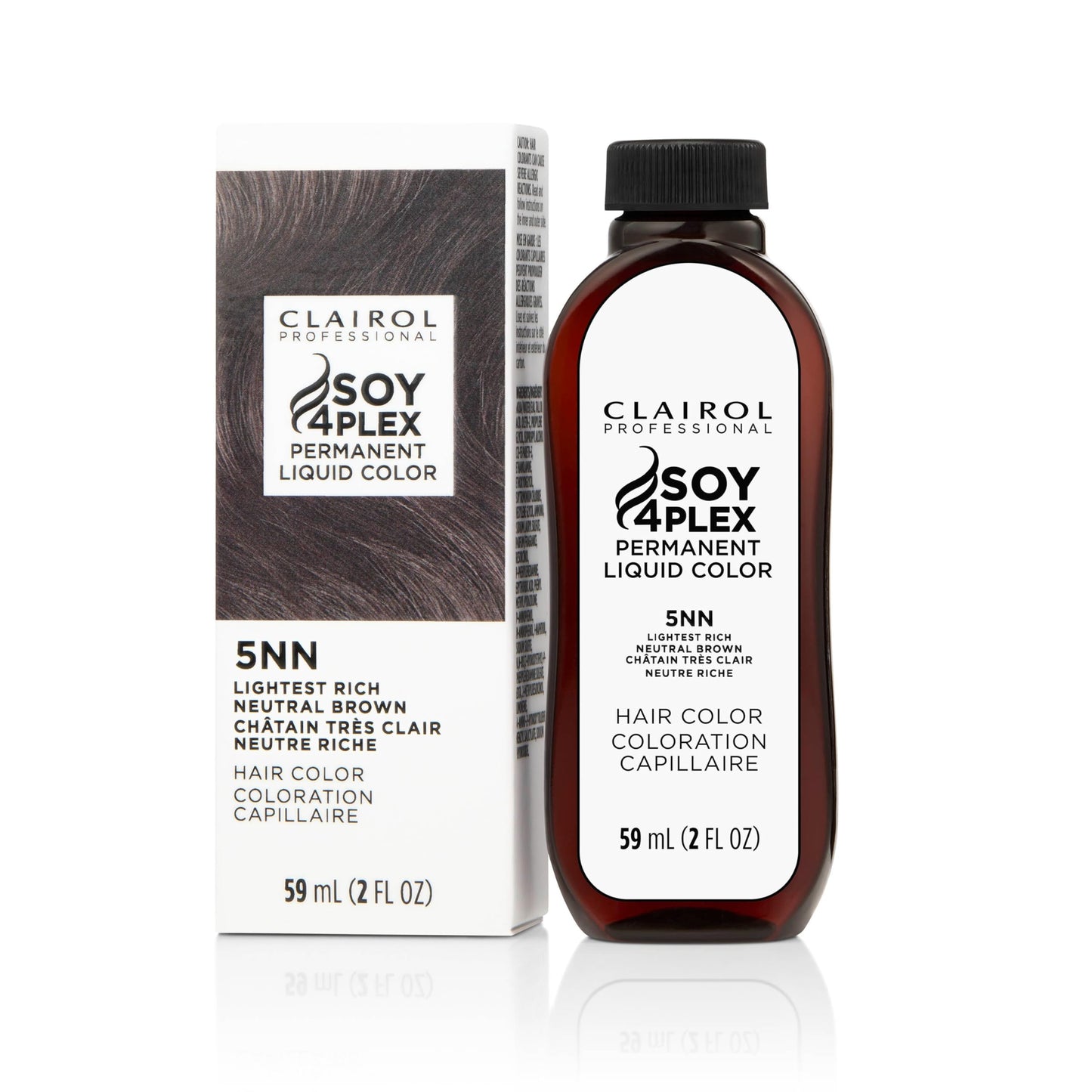 White Smoke Clairol Professional Permanent Liquicolor, 5nn Lightest Neutral Brown, 2 Fl Oz - Packaging May Vary