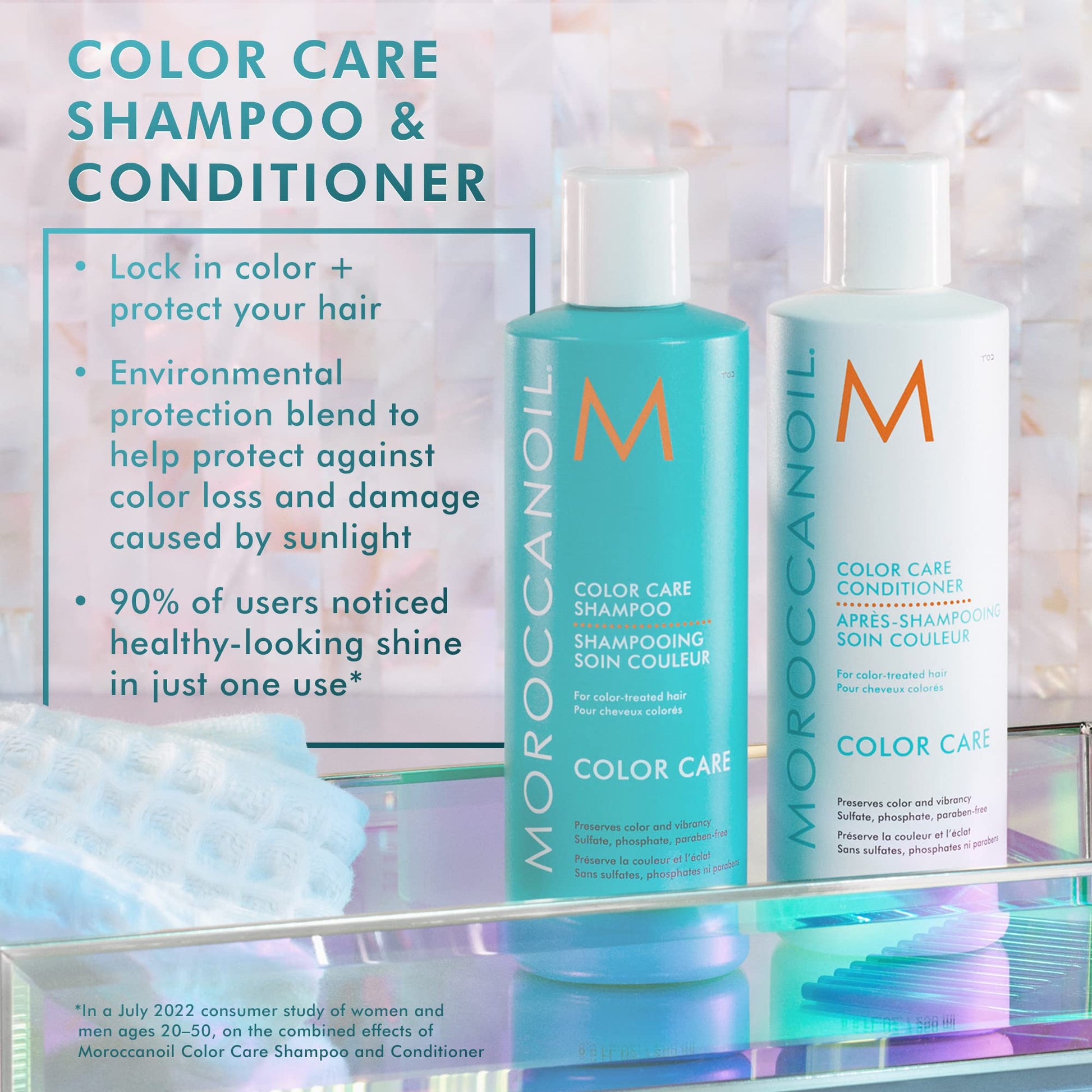 Light Gray Moroccanoil Color Care Conditioner, 33.8 Fl. Oz.