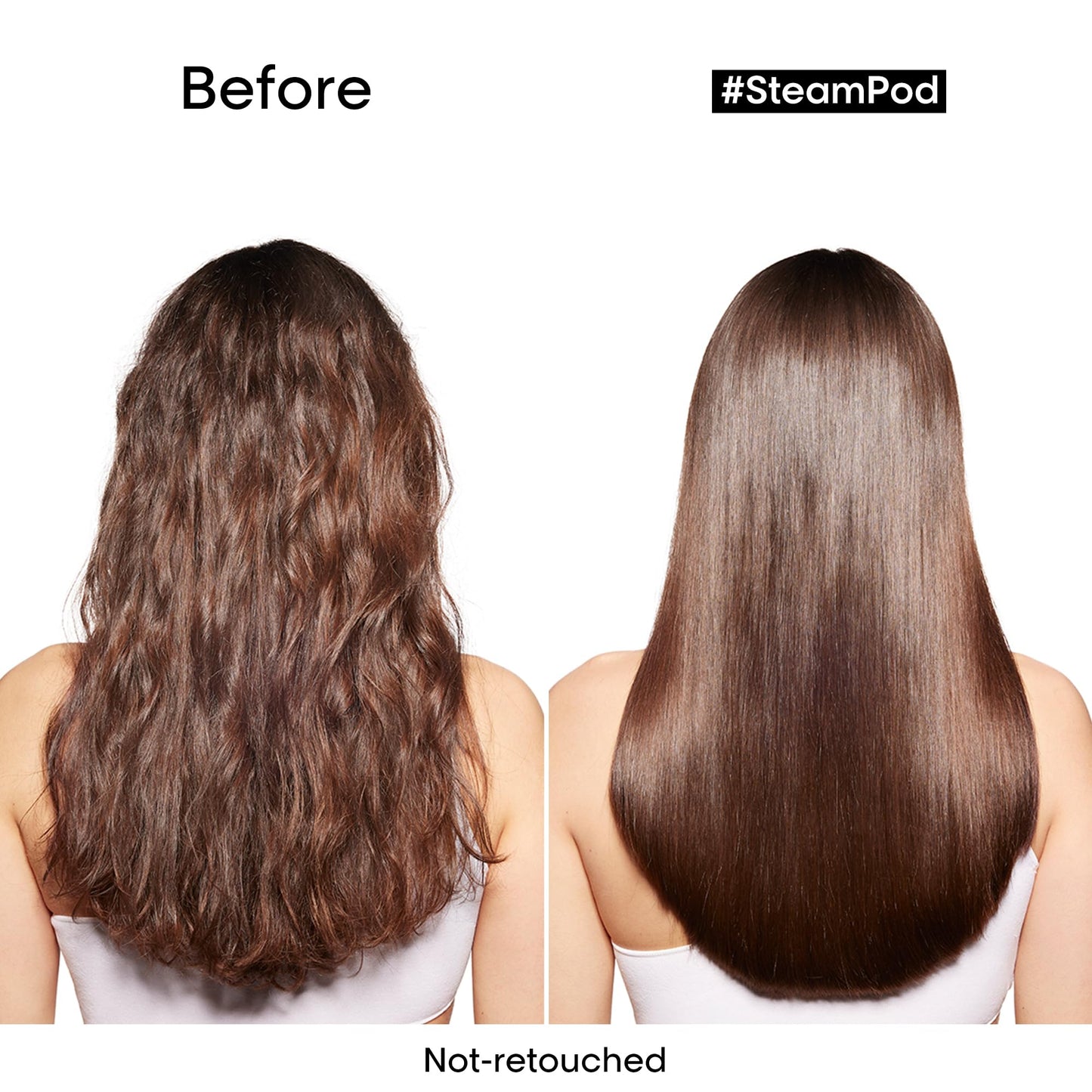White Smoke L'Oreal Professionnel Hair Treatment: SteamPod Smoothing Concentrate