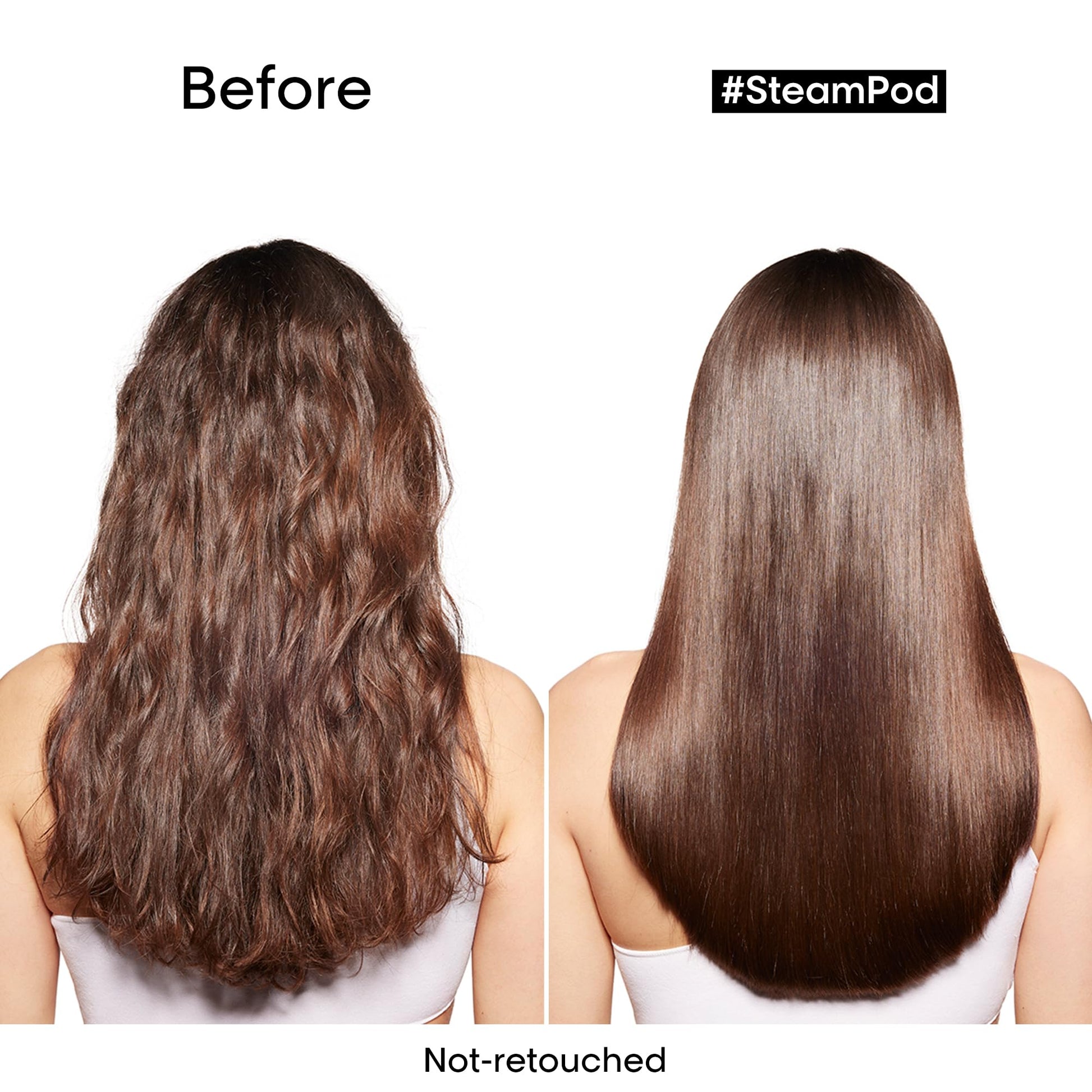 White Smoke L'Oreal Professionnel Hair Treatment: SteamPod Smoothing Concentrate