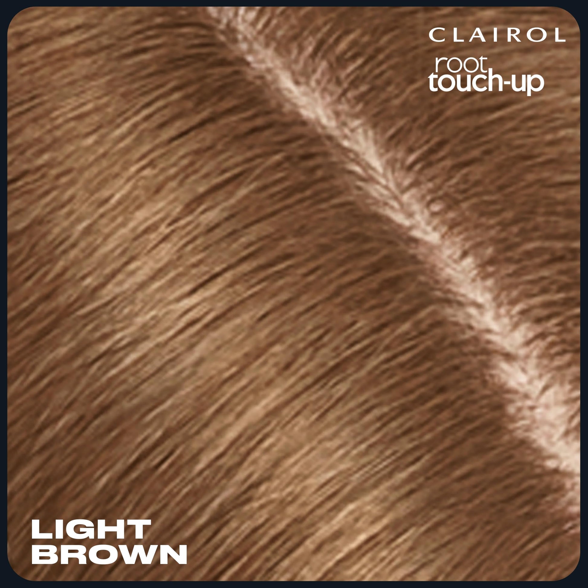 Dark Olive Green Clairol Root Touch-Up Semi-Permanent Hair Color Blending Gel, 6 Light Brown, Pack of 1