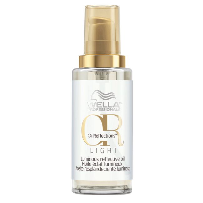 White Smoke Wella Oil Reflections - Light Luminous Reflective Oil Travel Size