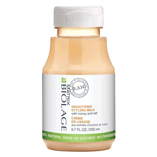 White Smoke Biolage R.A.W. Smoothing Styling Milk