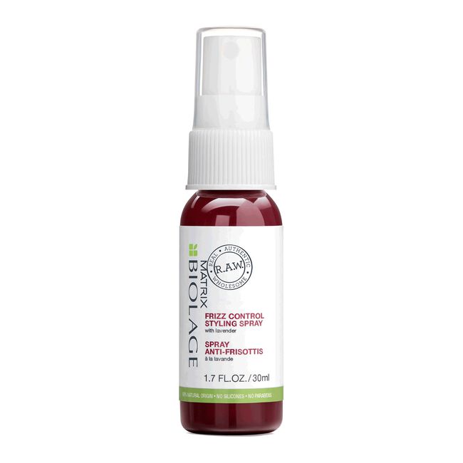White Smoke Biolage Biolage R.A.W. Frizz Control Styling Spray with Lavender