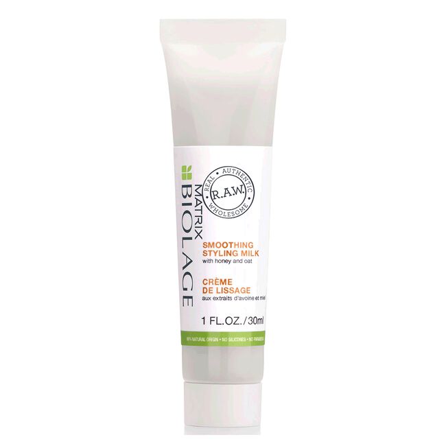 White Smoke Biolage RAW Smooth Styling Milk