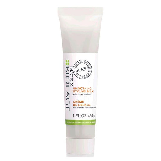 White Smoke Biolage RAW Smooth Styling Milk