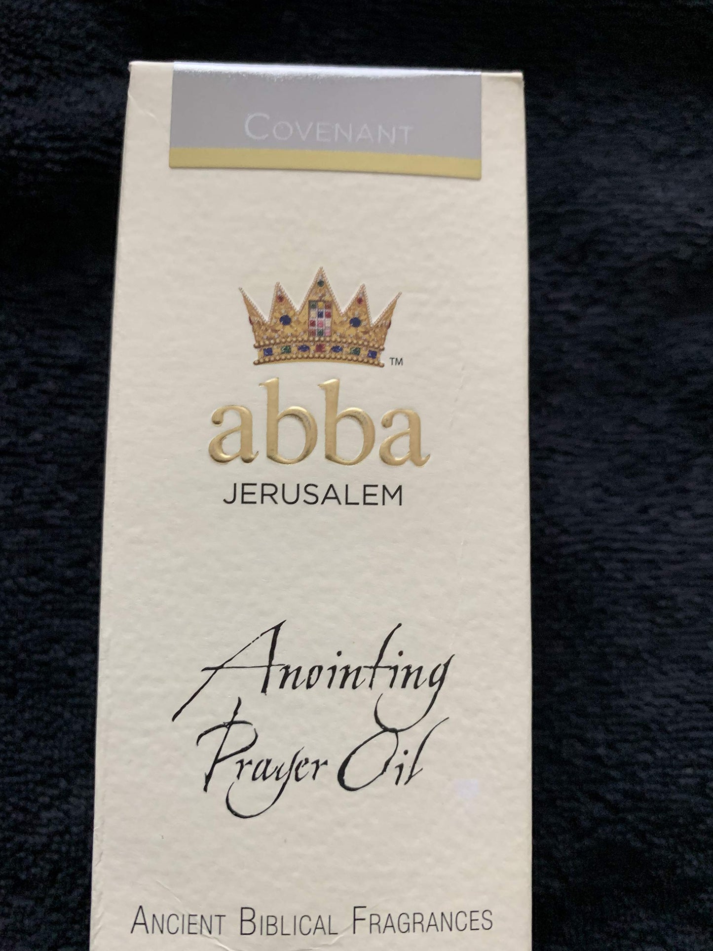 Gray ABBA Anointing Oil-Covenant Oil-1/2 Oz