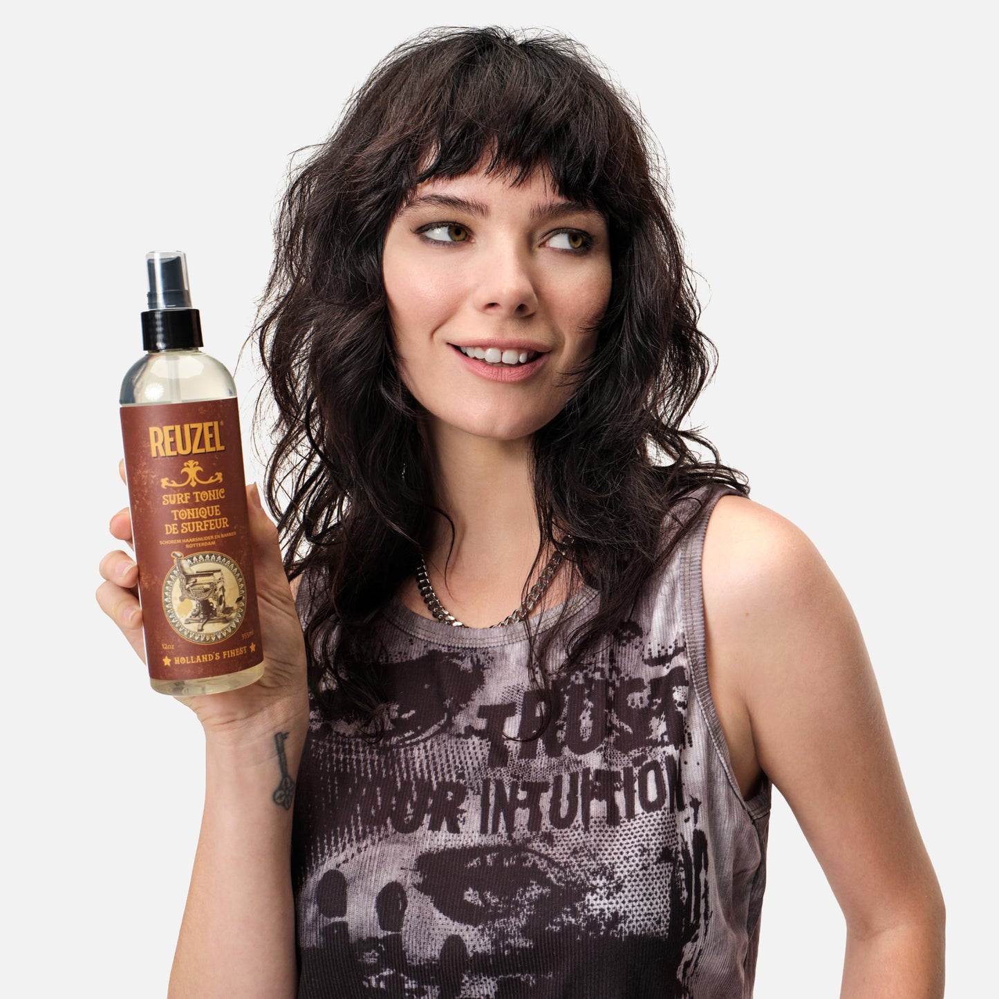 White Smoke Reuzel Surf Tonic Spray, Adds Grip and Volume, 12 oz