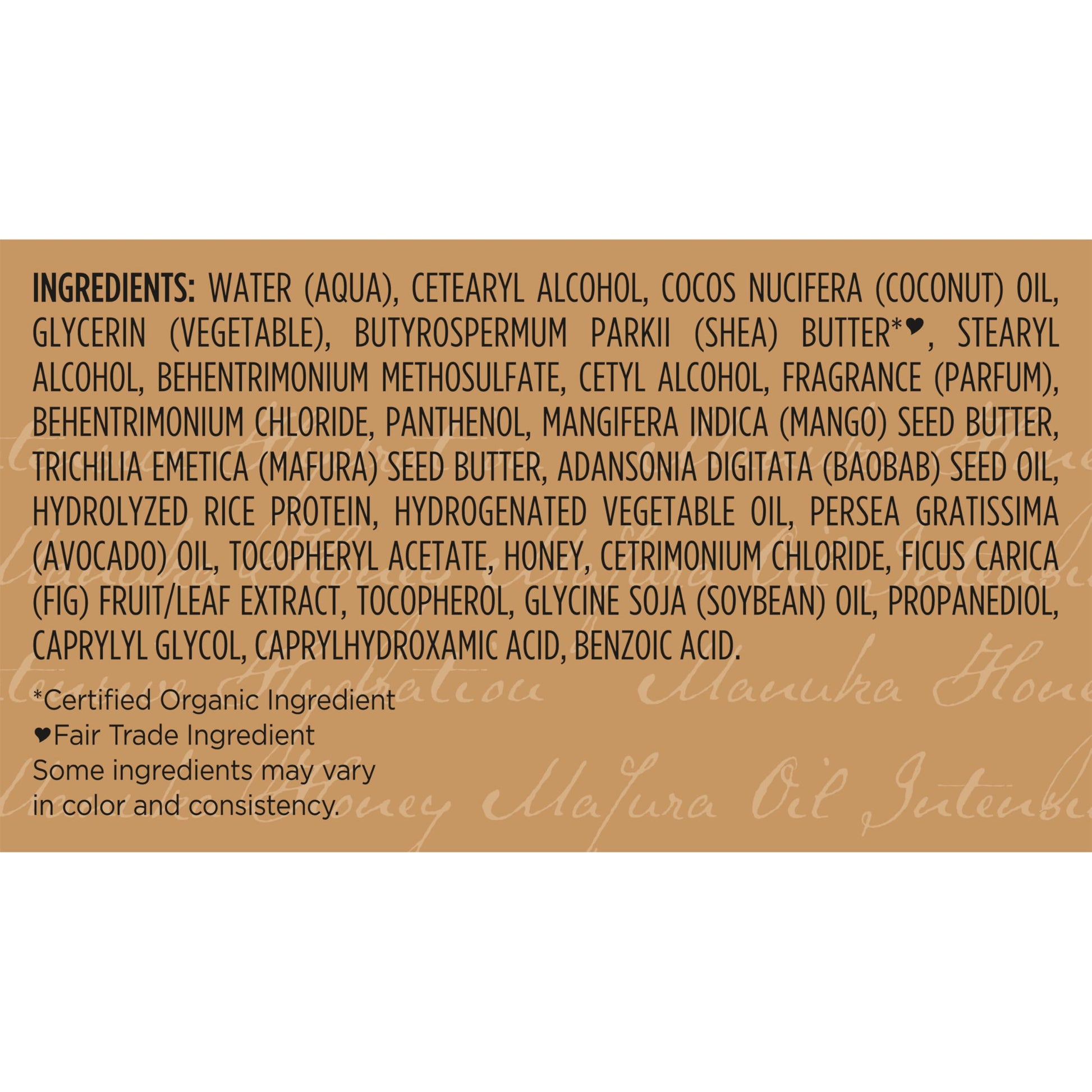Dark Khaki SheaMoisture Intensive Hydration Hair Masque Manuka Honey & Mafura Oil For Dry, Damaged Hair Deep Conditioning Hair Treatment 11.5 oz