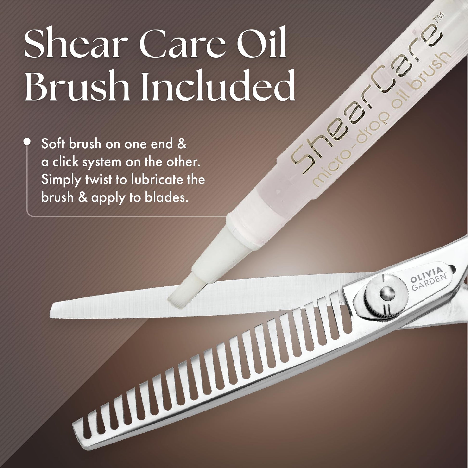 Dim Gray Olivia Garden TextureCut Professional Hairdressing Texturizering Thinner Intro Case Deal (15 teeth)