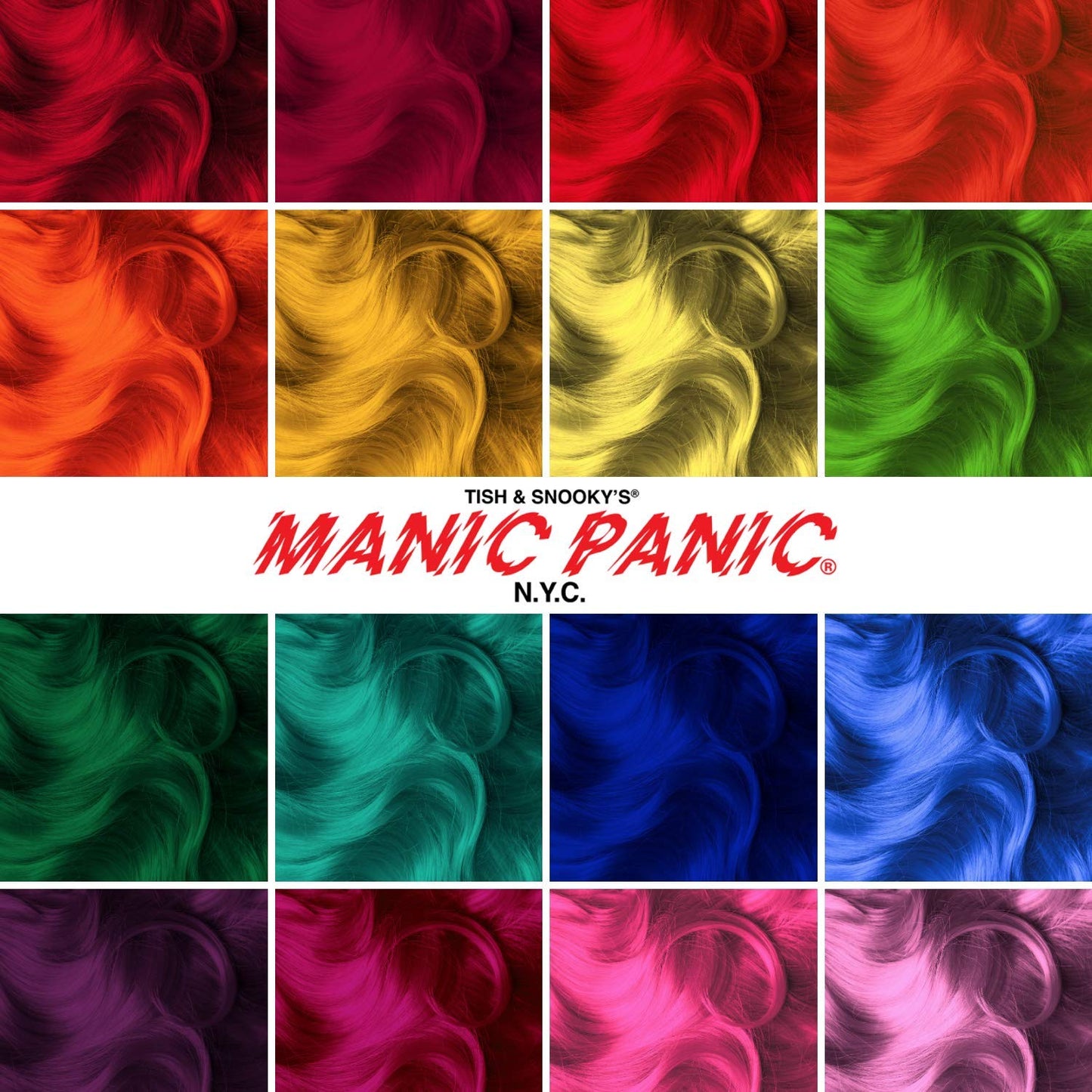 White Smoke MANIC PANIC Classic Electric Amethyst Semi Permanent Hair Color - Bright Purple Hair Dye for Women & Men That Lasts 4-6 Weeks - Vegan, Ammonia & Cruelty-Free - Create & Mix Custom Shades (4oz)